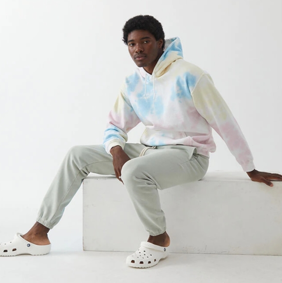 PacSun Tie-Dyed Hoodie Sweatshirt Mens - Picture 3 of 7